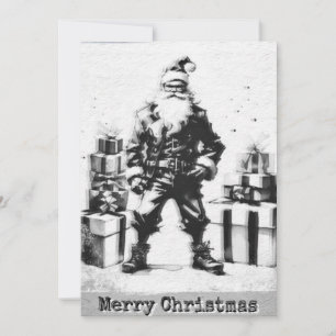 Punk Christmas. Card