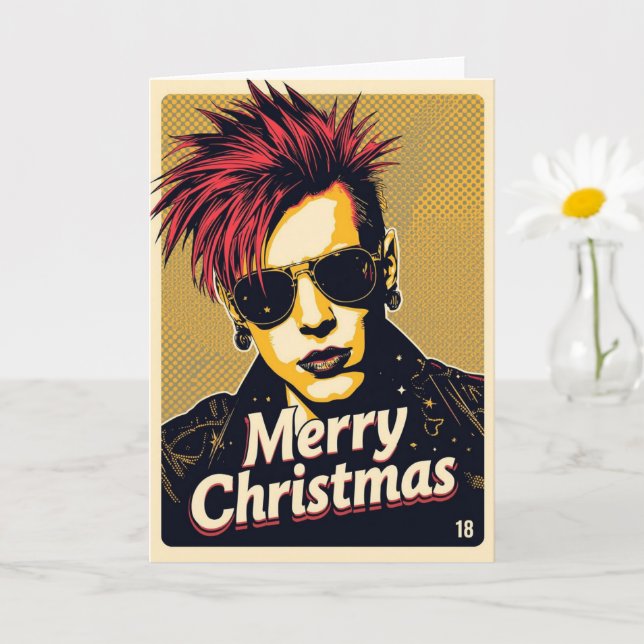 punk christmas card (Small Plant)