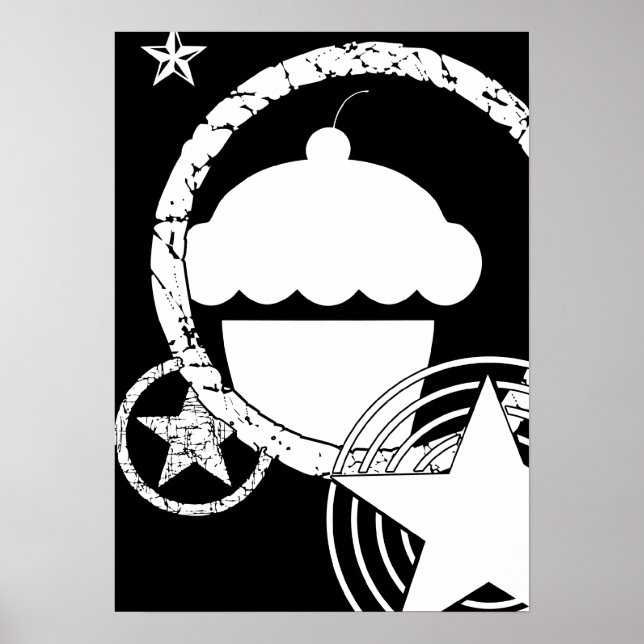 punk cupcake poster (Front)