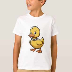 Punk Duckling – Funny Rebel Animal Art T-Shirt