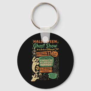 Punk Funny Horror Spooky Halloween Ghost Show Ghos Keychain