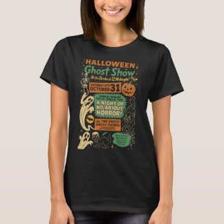 Punk Funny Horror Spooky Halloween Ghost Show Ghos T-Shirt