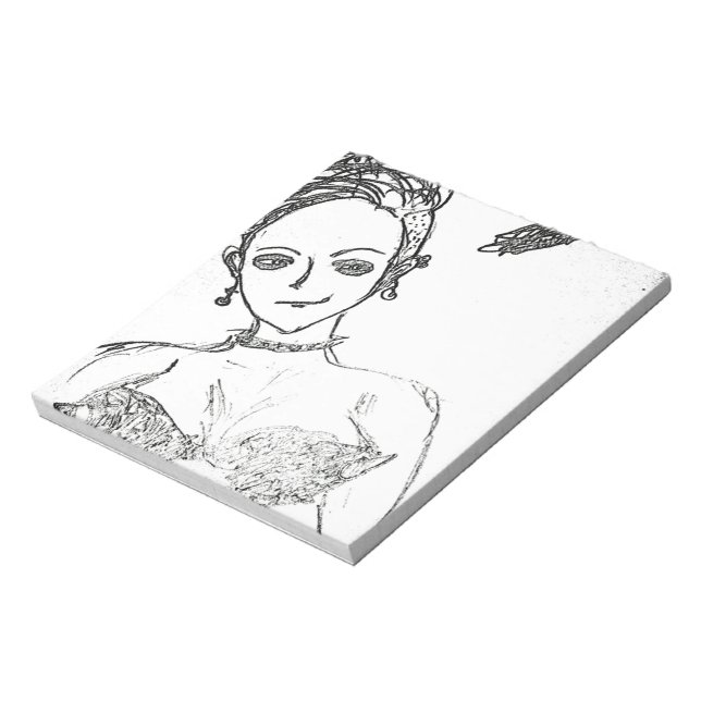 punk girl...i am just a girl american idol notepad (Rotated)