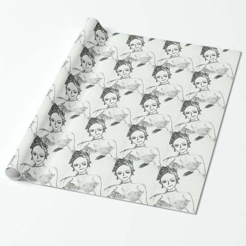 punk girli am just a girl american idol wrapping paper