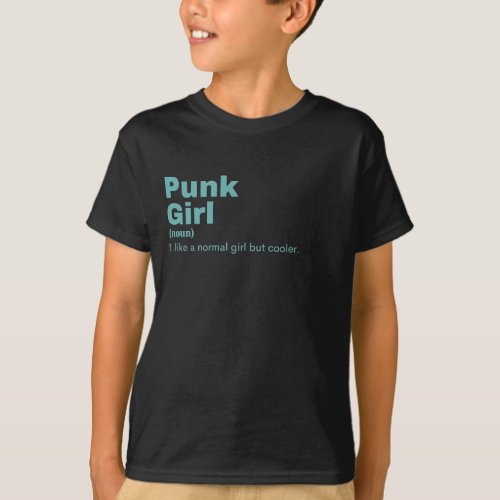 Punk  Girl _ Punk  T_Shirt