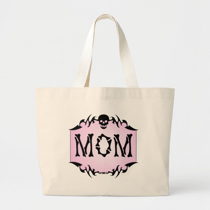 Punk Girly Skull Mom Tote Bag