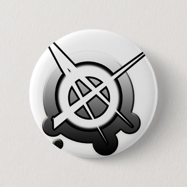 punk guys girls ANARCHY PUNK ROCK music Pinback Button (Front)