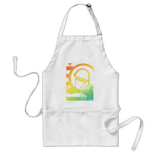 punk ice cream dripz adult apron