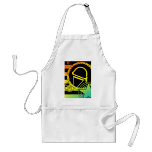 punk ice cream dripz adult apron