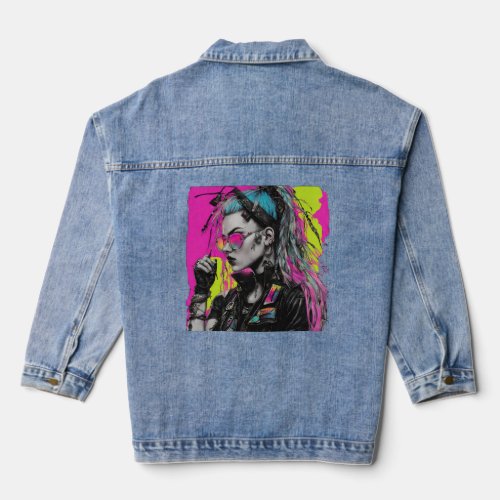 Punk Icon Denim Jacket