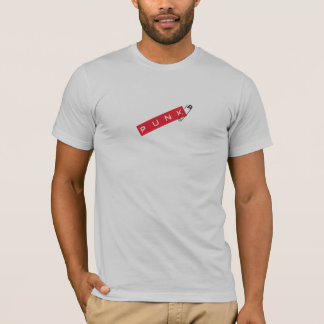 Punk Label T-shirt red