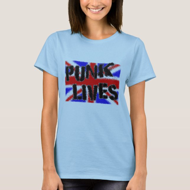 punk lives T-Shirt (Front)