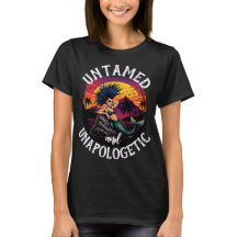 Punk Mermaid at Sunset – Bold Tropical Retro Illus