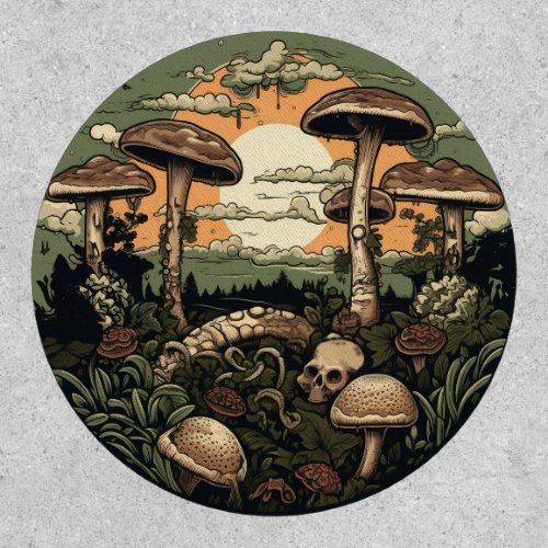 Punk Mushroom Forest Patch