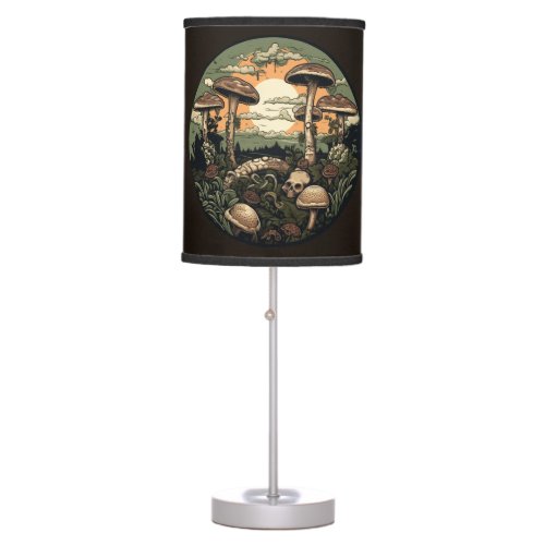 Punk Mushroom Forest Table Lamp
