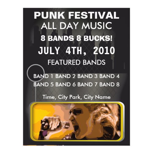 Punk Music Festival Flyer flyer
