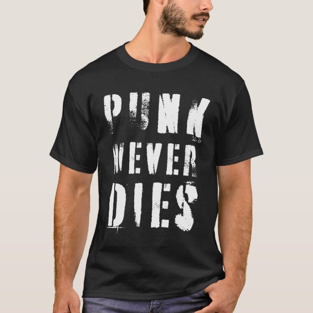 Punk Music Quote T-Shirt (Front)
