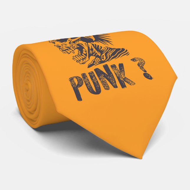 Punk ? neck tie (Rolled)