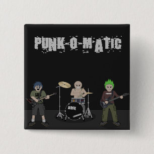 Punk-o-Matic 1 Pinback Button