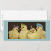 Punk Peeps flat card (Front/Back)
