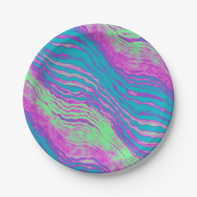 punk pinata :  paper plates (Front)