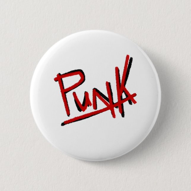 Punk Pinback Button (Front)