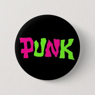 PUNK PINBACK BUTTON