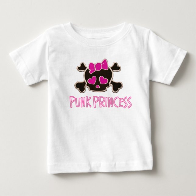 PUNK PRINCESS BABY T-Shirt (Front)