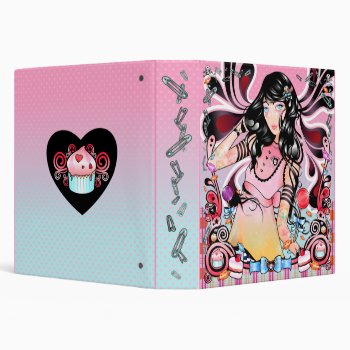 "punk Princess In Candyland" Binder by tansydeora at Zazzle