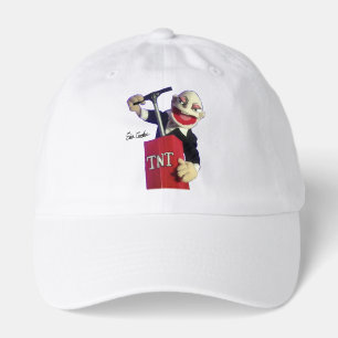 punk puppet with TNT plunger Hat