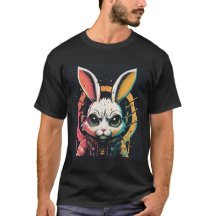 Punk rabbit street art style Men's T-Shirt