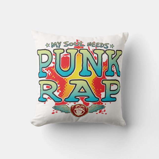 Punk Rap Soul Cushion (Front)