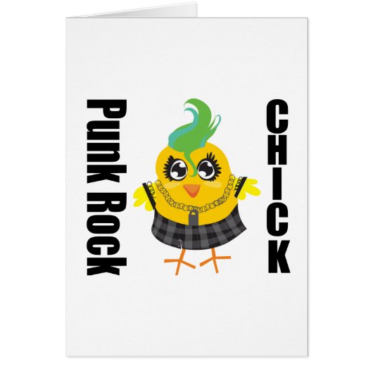 Punk Rock Chick Cards (Front)