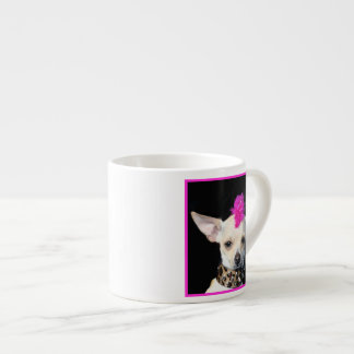 Punk Rock Chihuahua Espresso Cup