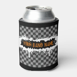 Punk Rock Custom Band Merch Music Swag DJ Musician Can Cooler