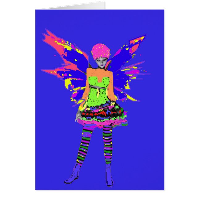 Punk Rock Fairy Cards (Front)