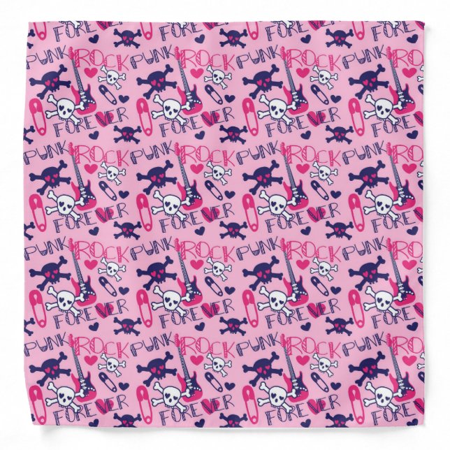 Punk Rock Forever Bandana (Front)