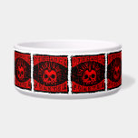 punk rock forever bowl<br><div class="desc">Skull of punk with hair on abstract grunge background. Inscription punk rock forever.</div>
