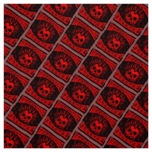 punk rock forever fabric