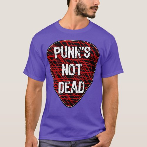 Punk Rock Guitar Pick T_Shirt