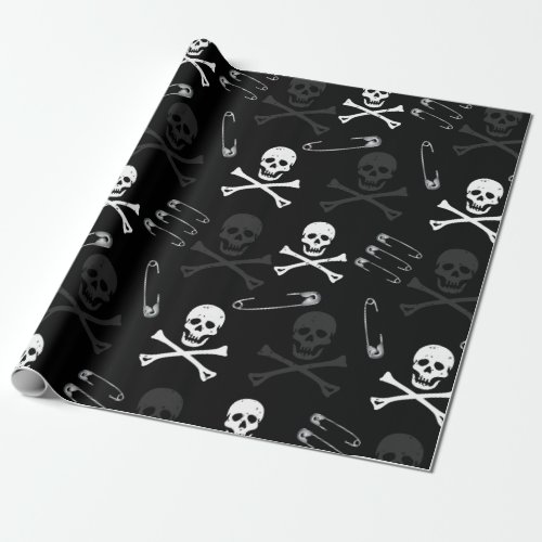 Punk Rock Heavy Metal Music Wrapping Paper