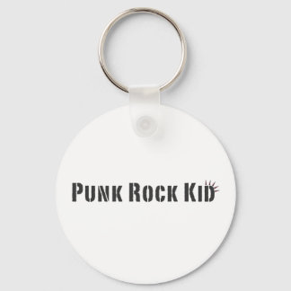 Punk Rock Kid Keychain