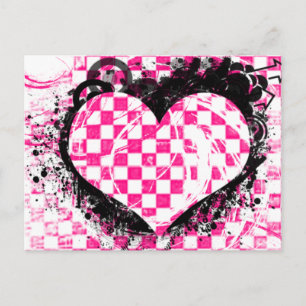 Punk Rock Love Wedding Announcement