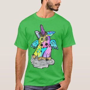 Punk Rock Metal Concert Festival Unicorn T-Shirt