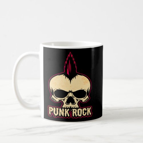 Punk Rock Music Retro Punkrock  Coffee Mug