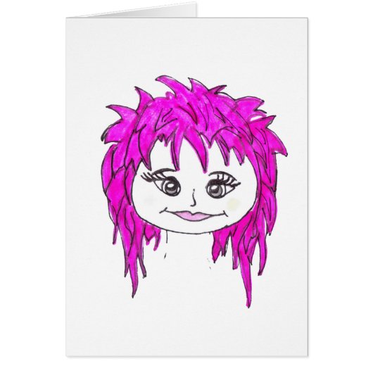 Punk rock pink cards (Front)