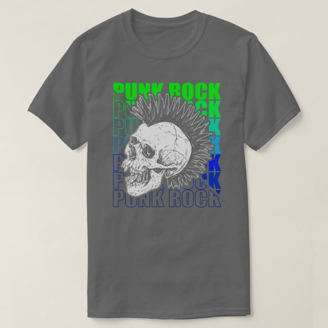 Punk Rock Pogo Anarchy Punks Punk Rockers Punk 4 T-Shirt (Design Front)