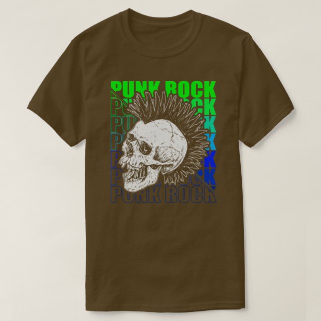 Punk Rock Pogo Anarchy Punks Punk Rockers Punk 8 T-Shirt (Design Front)