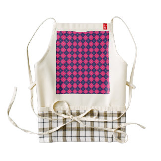 Punk Rock Preppy Zazzle HEART Apron