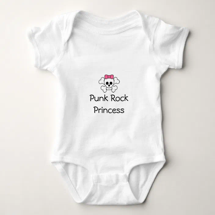 Punk Rock Princess Babygrow 